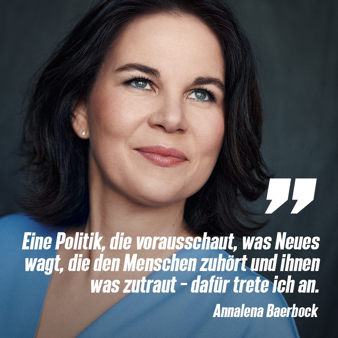 Annalena Baerbock Grune Kanzlerkandidatin